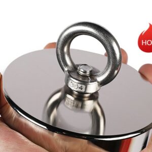 Poderoso Ímã de Neodímio 300KG Super Forte para pesca magnética